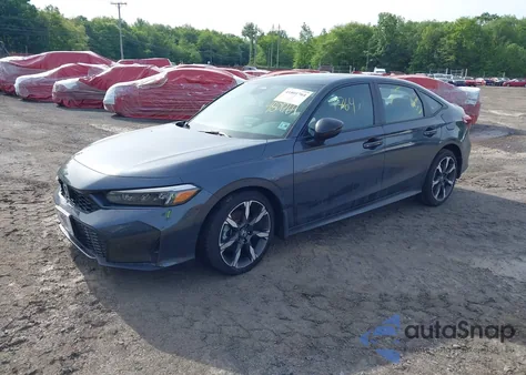 2025 Honda Civic Hybrid Sport/Sport Touring from USA, damaged, VIN 2HGFE4F82SH327757